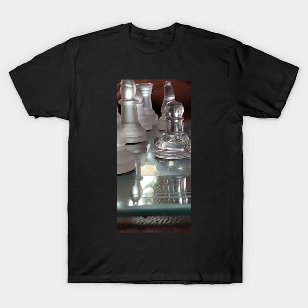 Chess Reflections T-Shirt by DancingCreek